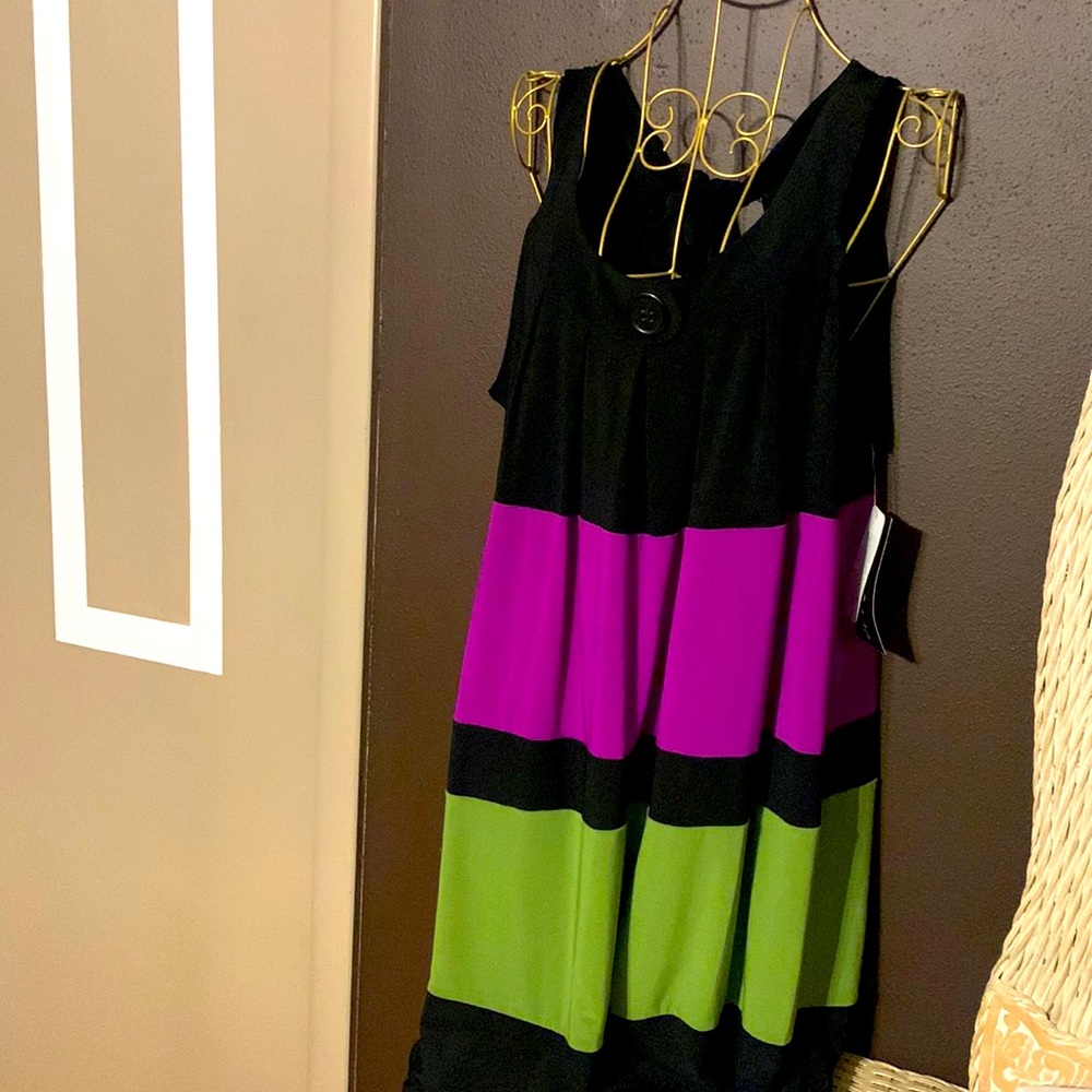Color block dress